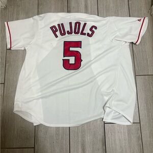 Men’s vintage Albert Pujos Los Angeles Angels Jersey SIZE LARGE